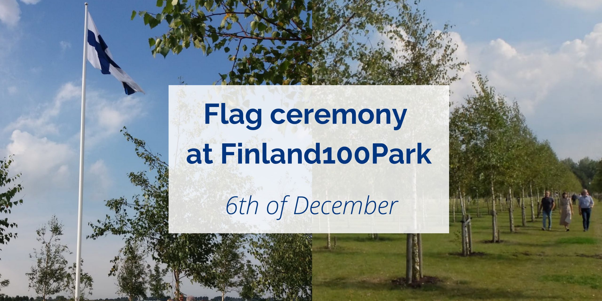 Flag seremony at Finland 100park scaled